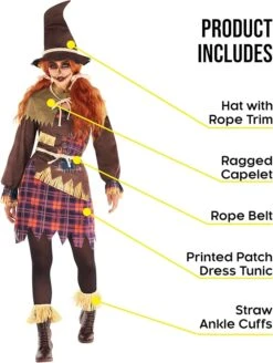 Spaventoso Spaventapasseri Per Le Donne -Angels Face Negozio 81dzlvpxjel. ac sx679