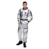 Men's Silver Astronaut Suit Costume -Angels Face Negozio 887513099062.lead