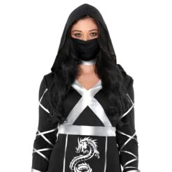 Costume Dragon Ninja Per Le Donne 9 Costume Dragon Ninja Per Le Donne -Angels Face Negozio 887513110262.pt03