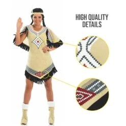 Costume Da Indiana Donna -Angels Face Negozio 89932c89590c092125e568e6fd75e3c417eeb95b482ad8f1d66652dbe34303a7