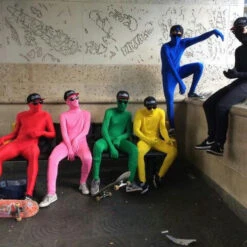 Morphsuit Rosa Adulto -Angels Face Negozio 8 1 816804010080.pt02