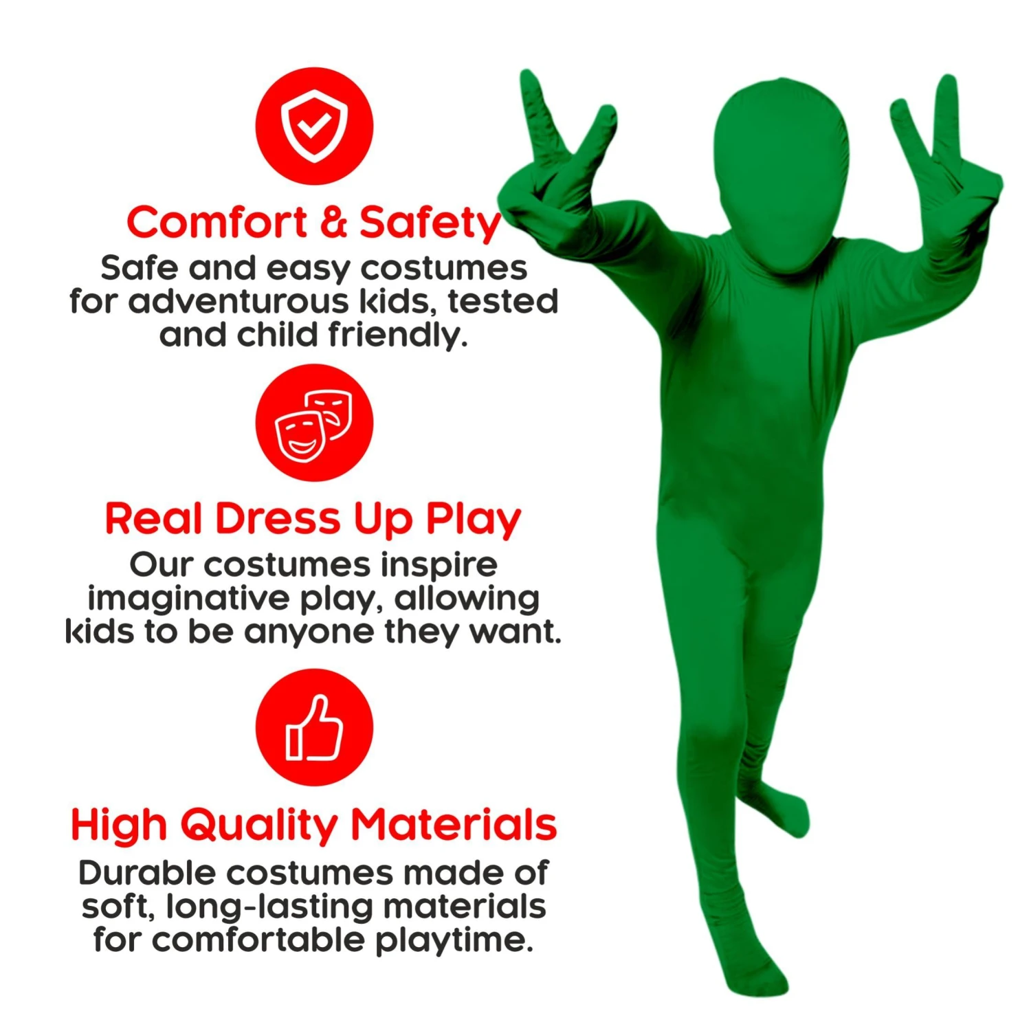 Morphsuit Verde Bambini 5 Morphsuit Verde Bambini - immagine 3