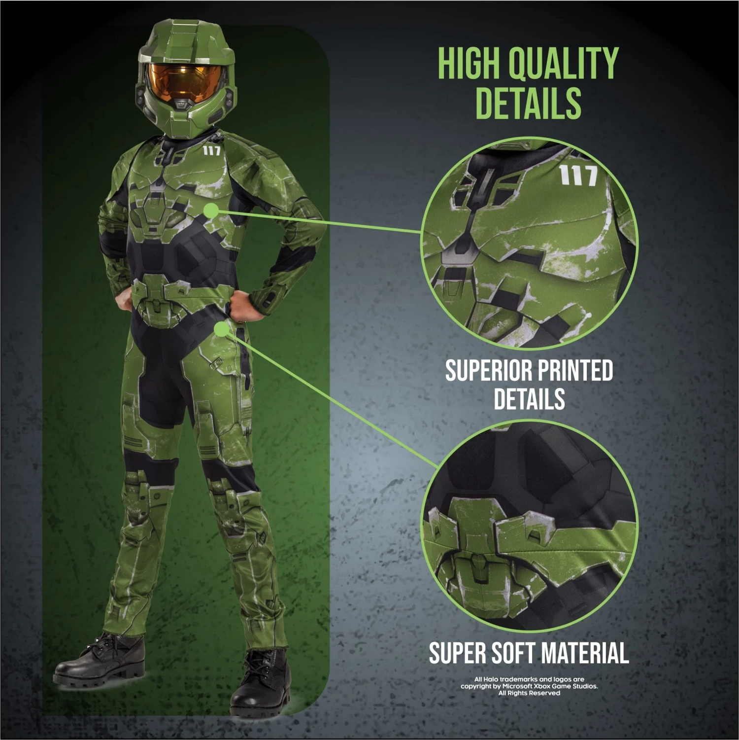 Costume Master Chief Bambini 4 Costume Master Chief Bambini - immagine 2