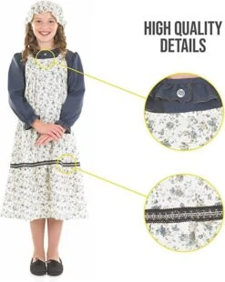 Costume Scolaretta Vittoriana Bambina -Angels Face Negozio 9373f0627c7b6316ac1eb055c7f08b01e43e3794767d4a3d41d6947cd616ea02