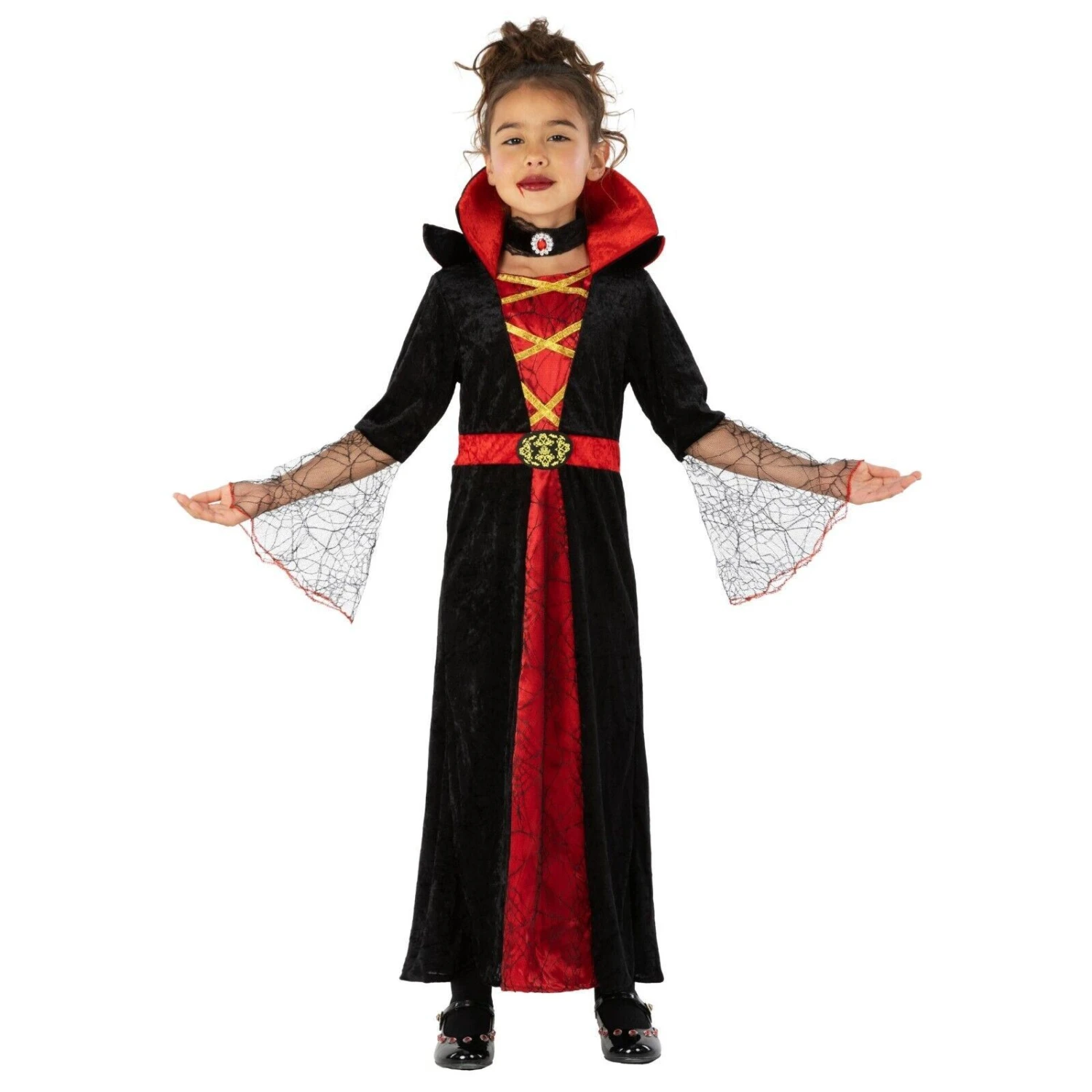Kids Vampiress Costume 7 Kids Vampiress Costume - immagine 5