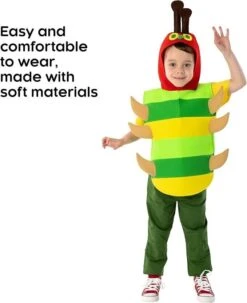 Costume Bruco Bambini -Angels Face Negozio 949579240fc0bc89e268bdd55de2d7e607f620240cdcc5ec0ae5aaef70c70c0a