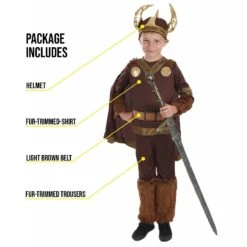 Costume Vichingo Bambino -Angels Face Negozio 94cbb789cad0aec6585154b1e9fa7811a1d3a611810c5ff4a12854b2f3697c26