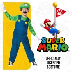 Costume Luigi Bambino 12 Costume Luigi Bambino -Angels Face Negozio 94d92a68f50429b835b63f37bf264a9d13b96a10e60b1179d2c18511f5dd4943