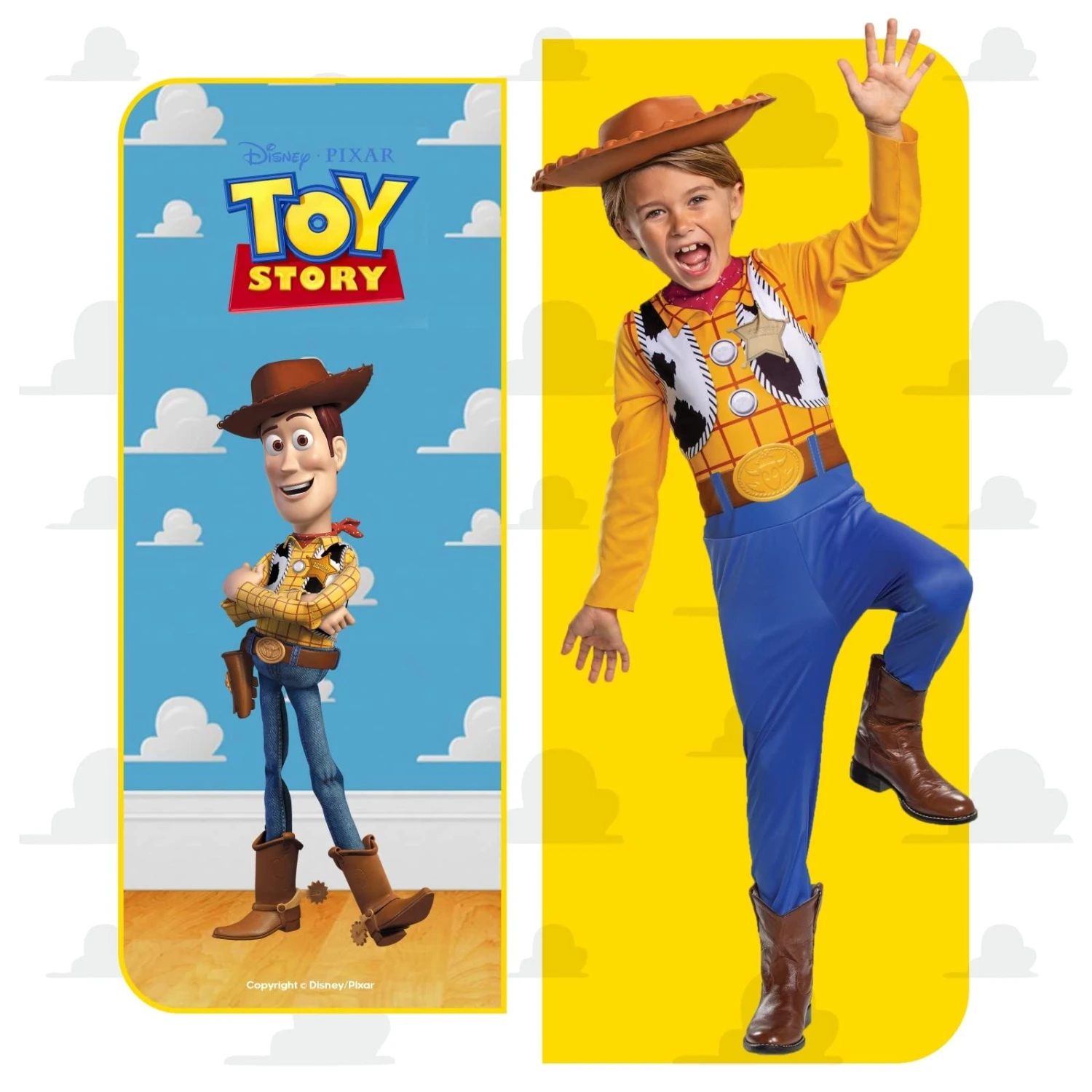 Costume Sceriffo Woody Classico Bambino 6 Costume Sceriffo Woody Classico Bambino - immagine 4