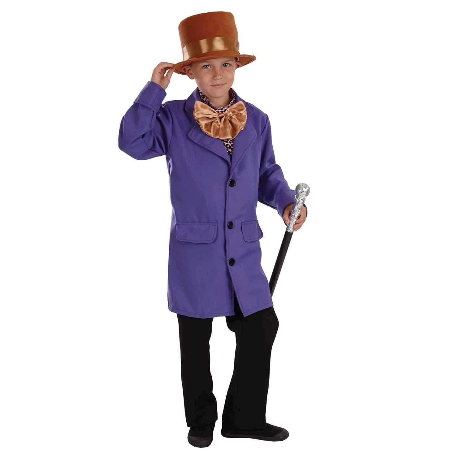 Kids Chocolate Factory Owner Costume 3 Kids Chocolate Factory Owner Costume