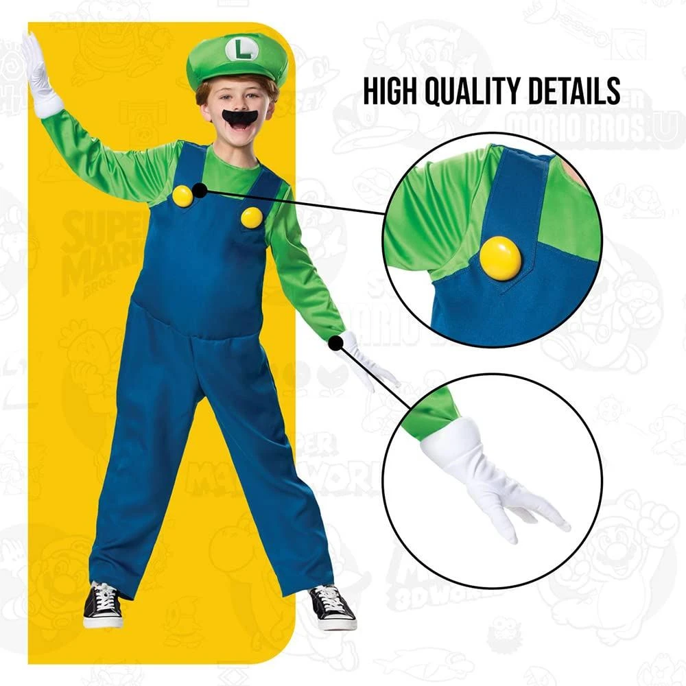 Costume Luigi Bambino 5 Costume Luigi Bambino - immagine 3