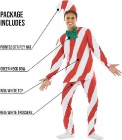 Costume Bastoncino Di Zucchero Adulti -Angels Face Negozio abaabf6d83a54e28c341cda750219f31745be0284ea1d5a7255beccf32ab7dcd