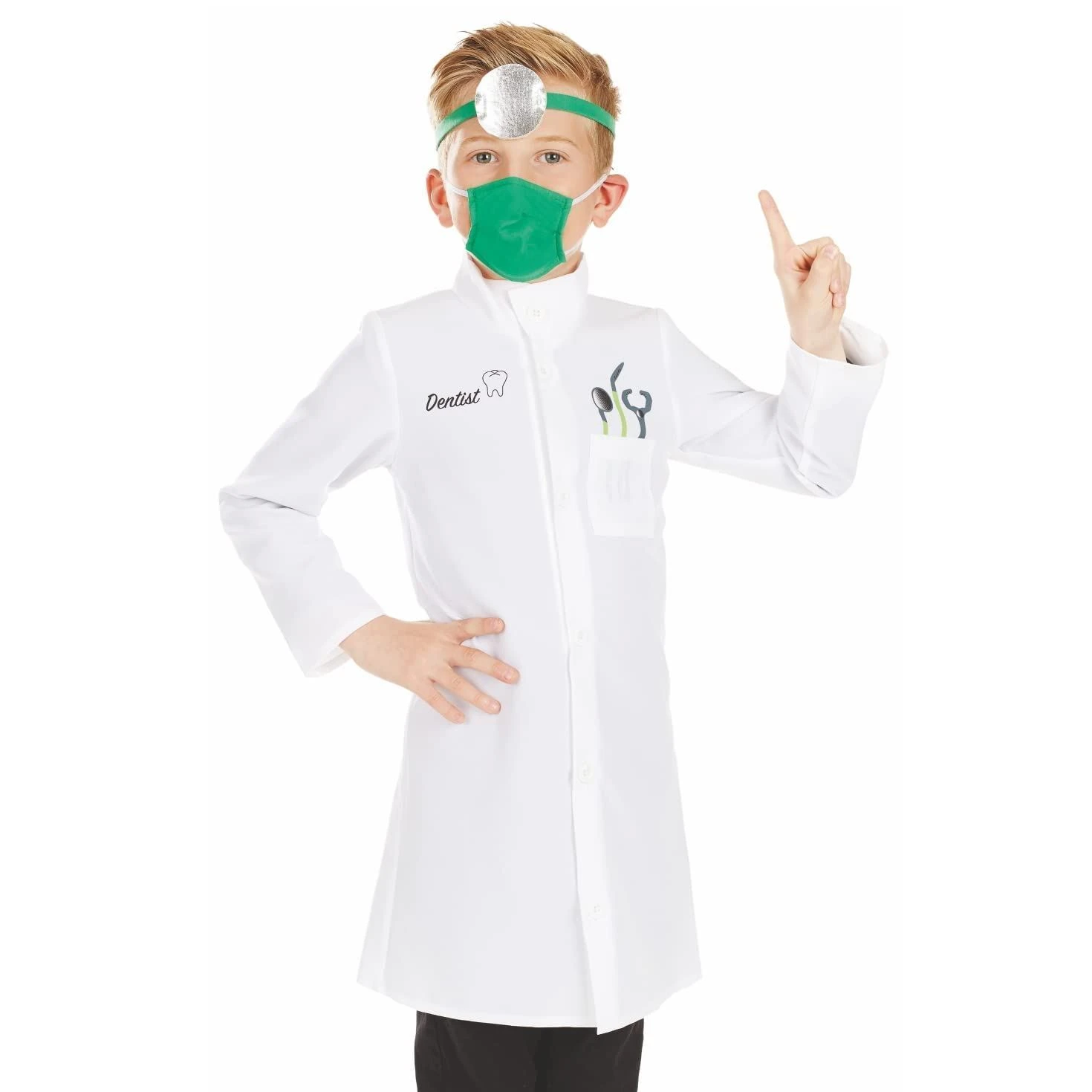 Vestito Carnevale Dentista Bambino 7 Vestito Carnevale Dentista Bambino - immagine 5