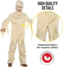 Costume Mummia Bambino -Angels Face Negozio b0168830c55feded338acb735d08a8ec2b82086928a1c5c485d5fee77d0cfce4