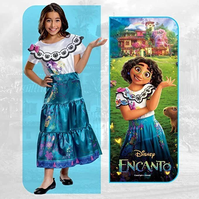 Vestito Mirabel Encanto Bambina Deluxe 5 Vestito Mirabel Encanto Bambina Deluxe - immagine 3