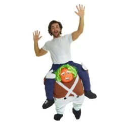 Costume Umpa Lumpa A Cavalluccio Adulto