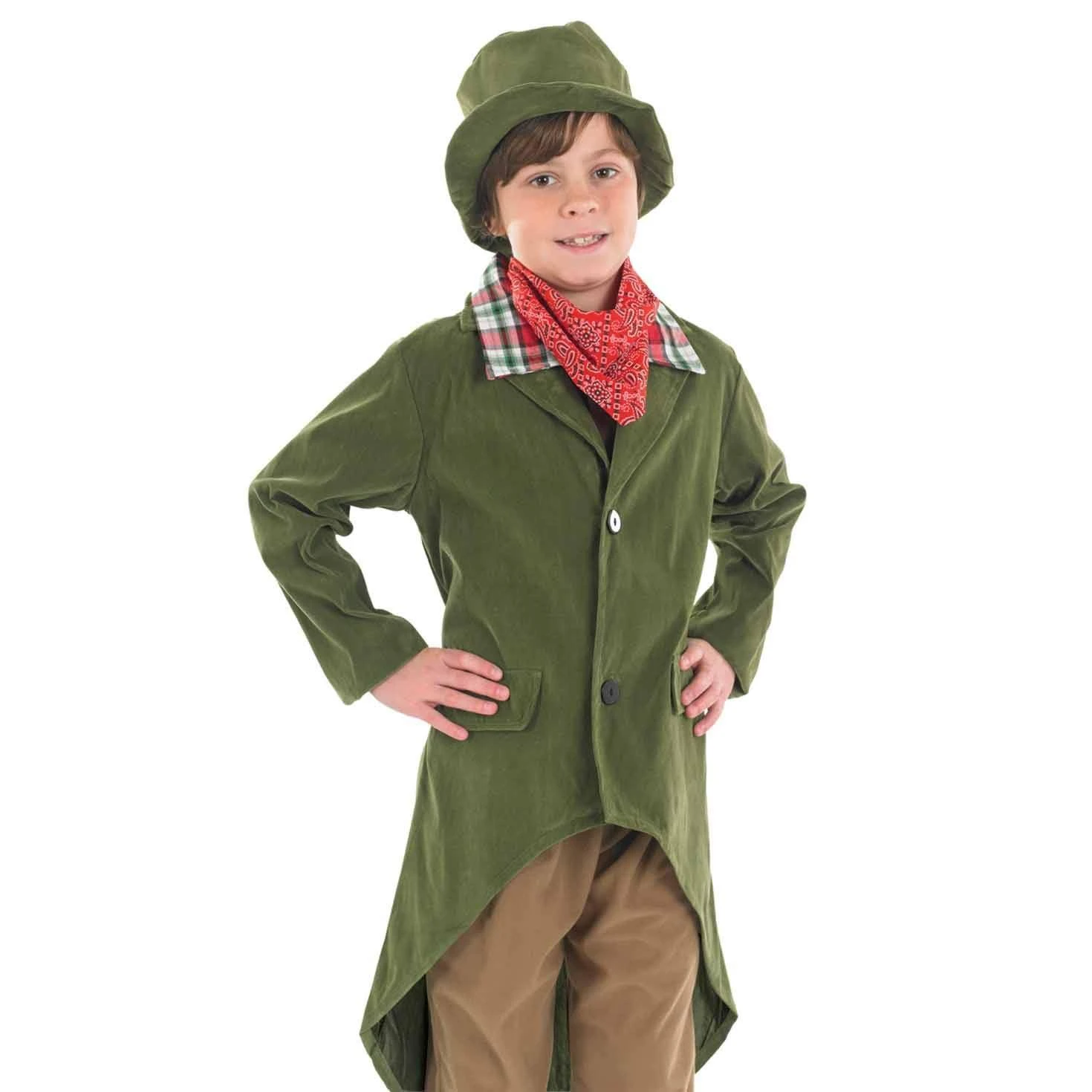 Kids Dickensian Boy Costume 6 Kids Dickensian Boy Costume - immagine 4