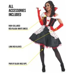 Costume Regina Di Cuori Donna 6 Costume Regina Di Cuori Donna -Angels Face Negozio d21ecdfecd6e717a37aa2317510ae3191e64c3923a0f9e0eecd2270b52cc5472