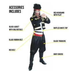 Costume New Romantic Anni '80 Uomo 7 Costume New Romantic Anni '80 Uomo -Angels Face Negozio d4758ee189d76c819dbfff28ee4b12a7e757e5271e928e7bfd8c255e13462da2