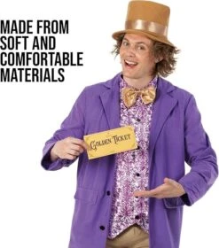 Costume Proprietario Di Una Fabbrica Di Cioccolato Uomo -Angels Face Negozio d5596993a2b658ebdaa2eddaf799f9af8af57761d9120429e46b226d005d3702