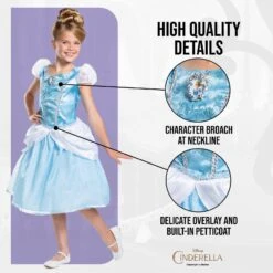 Costume Cenerentola Deluxe Bambina 9 Costume Cenerentola Deluxe Bambina -Angels Face Negozio db912781f160eaf4996ec6f6f13228854bc81573a6f8fcb5f0b6827d460b0e48