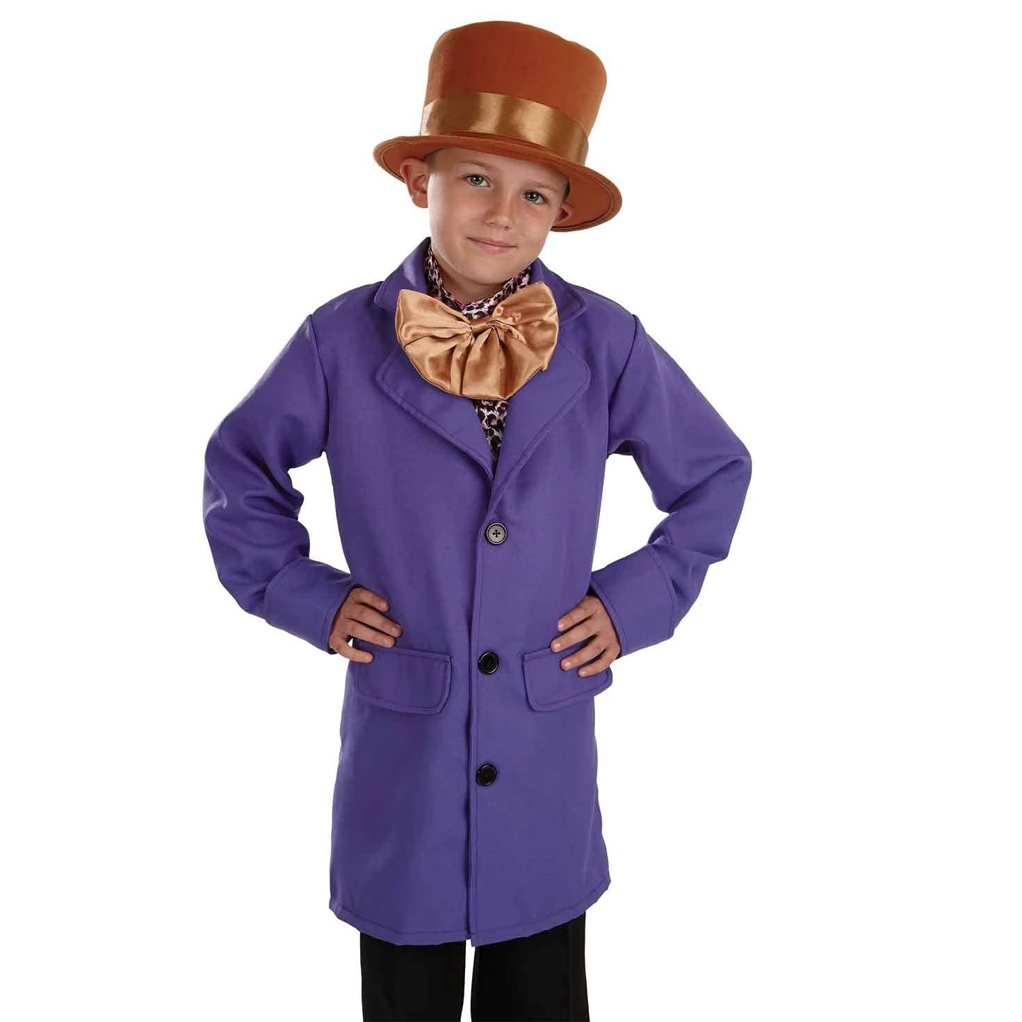 Kids Chocolate Factory Owner Costume 6 Kids Chocolate Factory Owner Costume - immagine 4