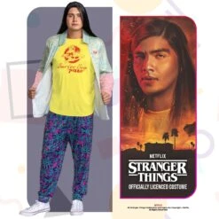 Men's Argyle Stranger Things Classic Costume -Angels Face Negozio dis124439 stranger things argyle adult feature 01 min