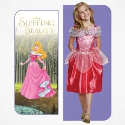 Vestito Principessa Aurora Classico Bambina -Angels Face Negozio disk140589 01 min