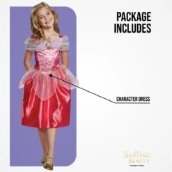 Vestito Principessa Aurora Classico Bambina -Angels Face Negozio disk140589 02 min