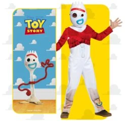 Costume Forky Deluxe Bambino -Angels Face Negozio disk141309 01 min