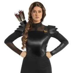 Costume Da Cacciatrice Distopica Per Donna -Angels Face Negozio dystopian teen hunger costume games women 6