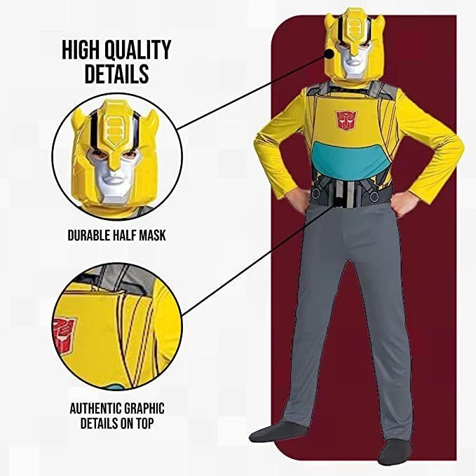 Costume Bumblebee Bambino 4 Costume Bumblebee Bambino - immagine 2