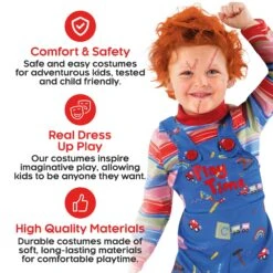 Costume Da Bambola Del Cinema Malvagio Per Bambini 15 Costume Da Bambola Del Cinema Malvagio Per Bambini -Angels Face Negozio e4a8d90bc9440a5d263198a1a4d95f5a251cbb239b81288a634ddfa4dafefccf