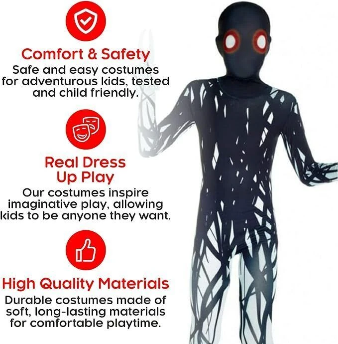 Costume Zalgo Bambini 6 Costume Zalgo Bambini - immagine 4