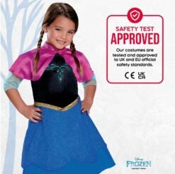 Costume Anna Viandante Frozen Standard Bambina -Angels Face Negozio f0911784c4744a1e5d0f3a462e721911061b258aaeade2547c5832d8fa944a4c