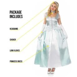 Costume Principessa Fiabe Donna -Angels Face Negozio f33b8ed940c48b35502f4dfe629f15ce4e3715d3cb312038515e4f9fbc65e298