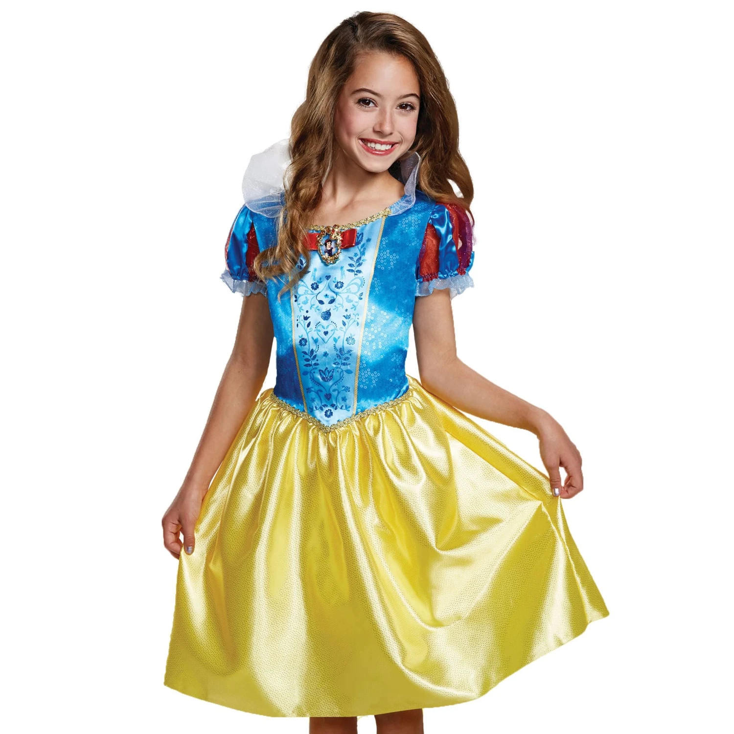 Costume Biancaneve Classico Bambina 8 Costume Biancaneve Classico Bambina - immagine 6