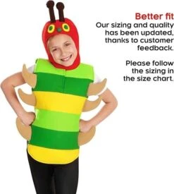 Costume Bruco Bambini -Angels Face Negozio fbdd2d7019443645936e14a84843a9408671597c21b8c2764c273ae69aba50e0