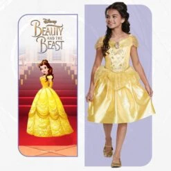 Vestito Principessa Belle Classico Bambina -Angels Face Negozio ffb80be678c3d2b3d8c26c1501ce8742ee804c513cd1da5c32e499a8ecc63880