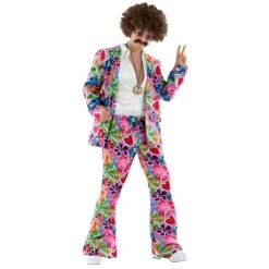 Costume Hippie Uomo -Angels Face Negozio fn3329 mens phychedelic suit 1