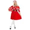 Costume Babbo Natale Donna -Angels Face Negozio fn4223 womens santa 2