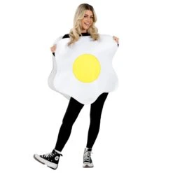 Costume Uovo Adulti -Angels Face Negozio fn4509 fried egg tabard womens 3