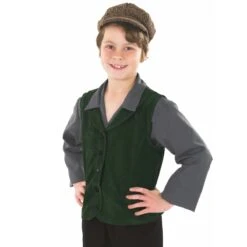 Costume Scolaretto Vittoriano -Angels Face Negozio fnk3458 victorian school kid costume secondary