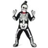 Kids Glow In The Dark Skeleton Costume -Angels Face Negozio hw3uk7wg