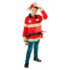 Costume Da Pompiere Rosso Per Bambini -Angels Face Negozio kids firefighter costume 1 1