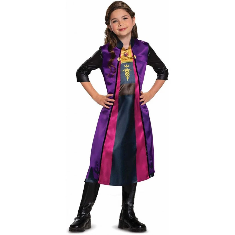 Costume Anna Viandante Frozen 2 Standard Bambina 3 Costume Anna Viandante Frozen 2 Standard Bambina