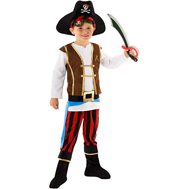 Costume Da Capitano Pirata Per Bambini 3 Costume Da Capitano Pirata Per Bambini