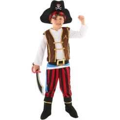Costume Da Capitano Pirata Per Bambini 14 Costume Da Capitano Pirata Per Bambini -Angels Face Negozio kids pirate captain 2