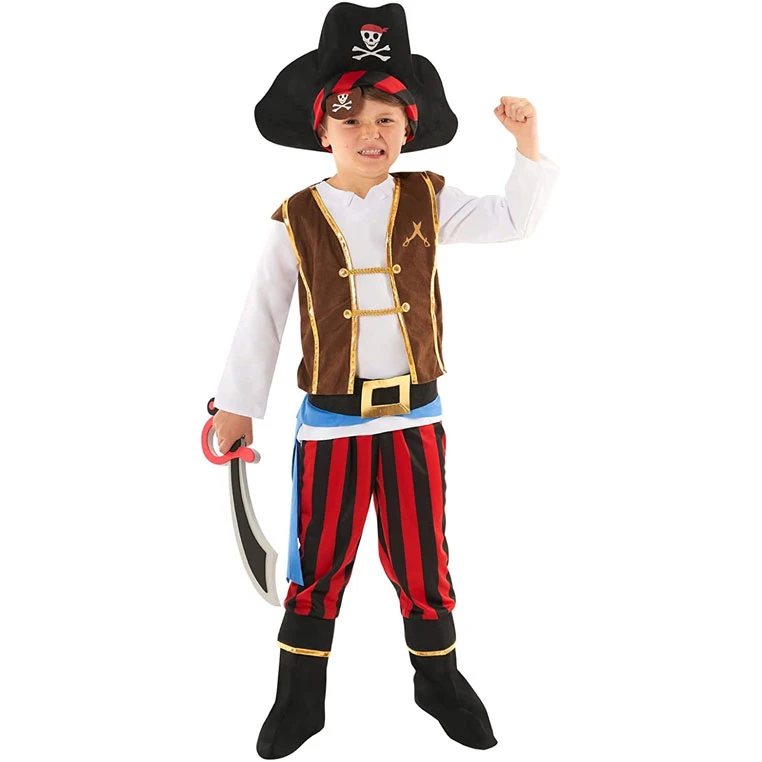 Costume Da Capitano Pirata Per Bambini 8 Costume Da Capitano Pirata Per Bambini - immagine 6