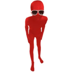Morphsuit Rosso Bambini